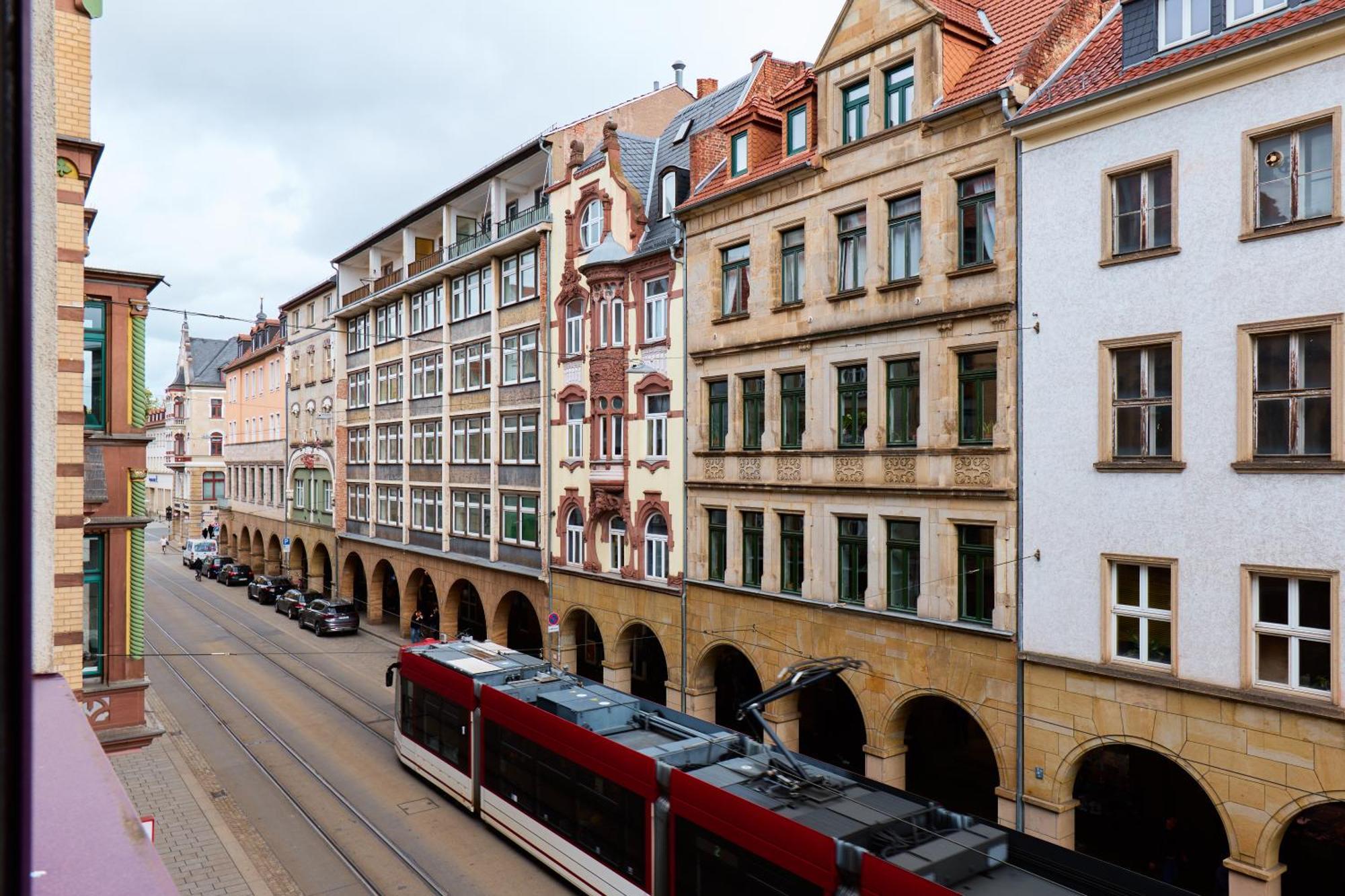 Stylisches Apartment I Fahrstuhl I Bahnhofsnah Erfurt Exterior foto